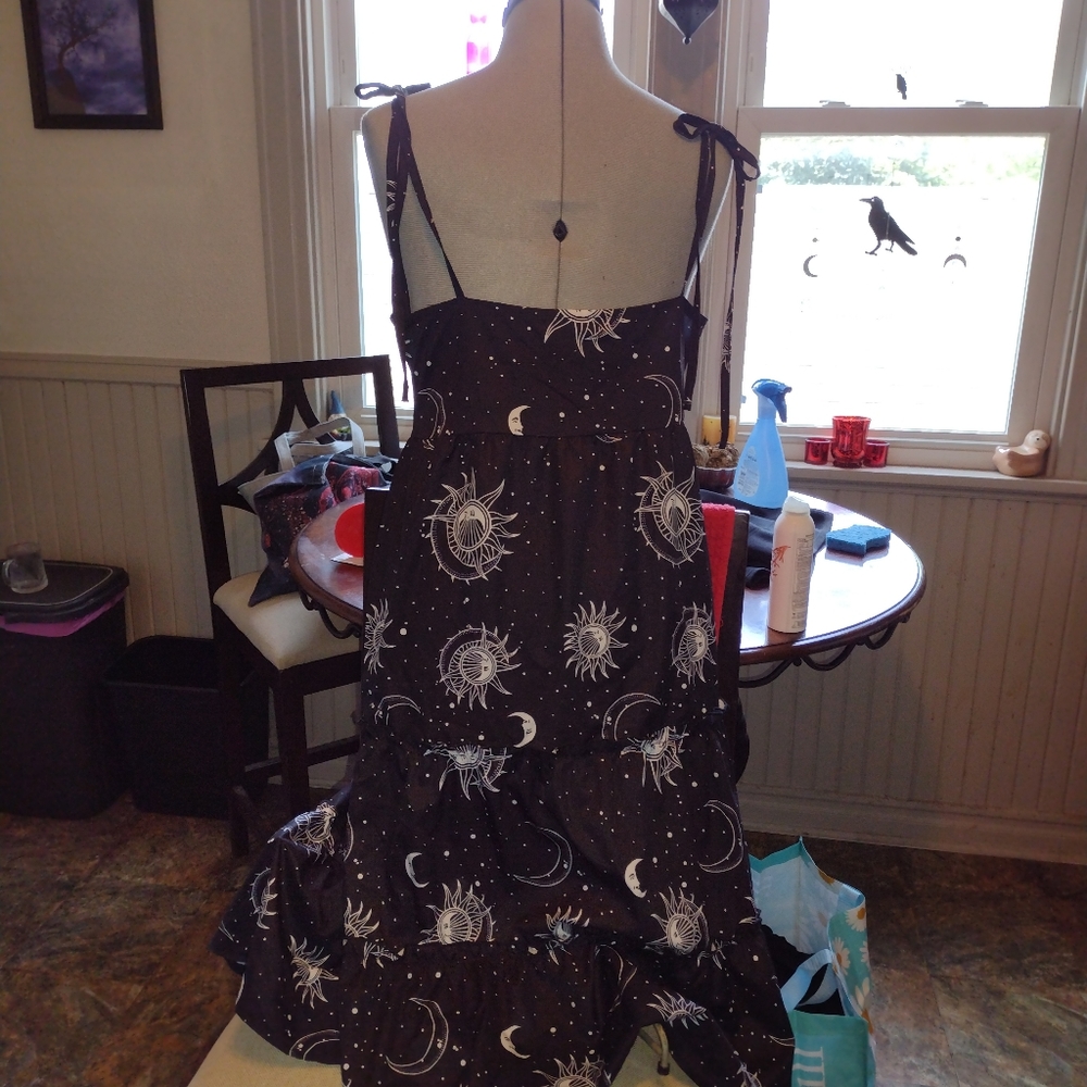 Boho sun moon maxi dress - Picture 3 of 3